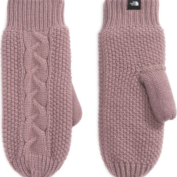 Minna Cable Knit Mittens - North Face - Picture 7 of 7